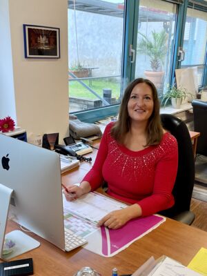 Bild aus dem Büro und dem Sekretariat an der Musikschule Musication in Nürnberg